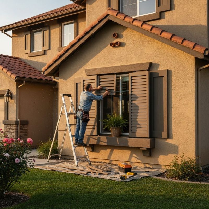 Shutter Reattachment in Overland Park, KS